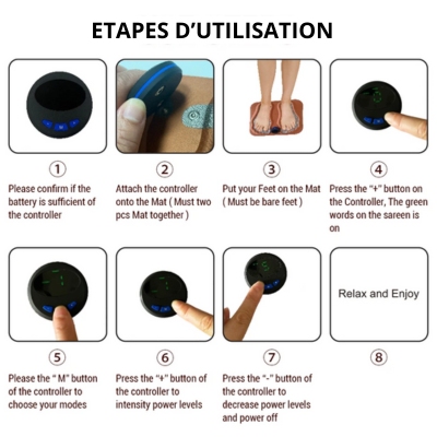 3D RelaxPad™ - Le Bien-Être à Vos Pieds