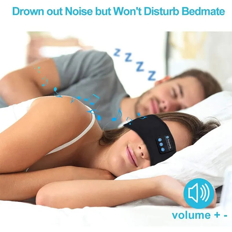 SleepBand™ – Casque Bluetooth et Bandeau Révolutionnaire