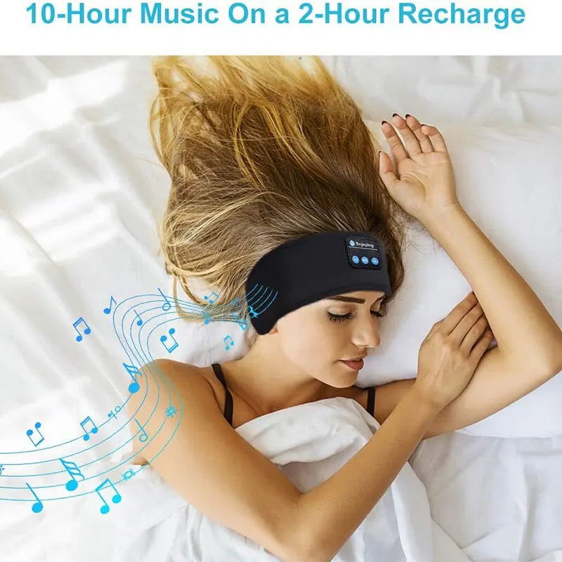 SleepBand™ – Casque Bluetooth et Bandeau Révolutionnaire