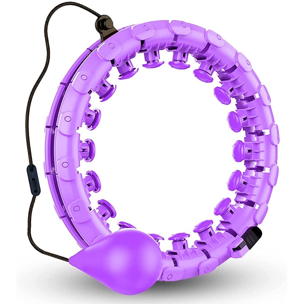 Hula Hoop Fit Sculpt™ – Cerceau Lesté pour Ventre Plat & Taille de Rêve