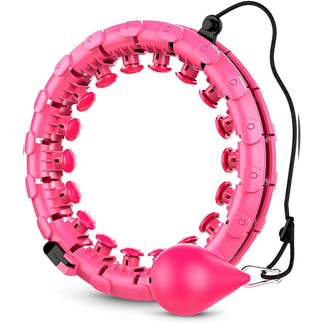 Hula Hoop Fit Sculpt™ – Cerceau Lesté pour Ventre Plat & Taille de Rêve