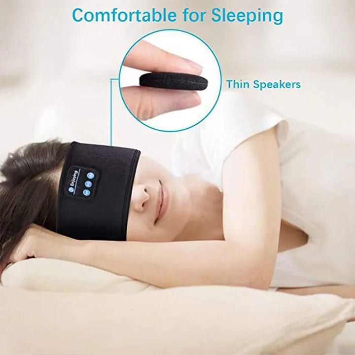 SleepBand™ – Casque Bluetooth et Bandeau Révolutionnaire