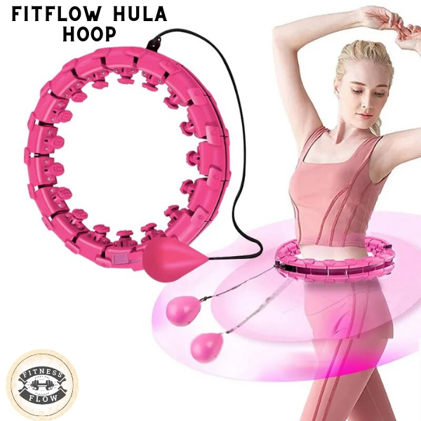 Hula Hoop Fit Sculpt™ – Cerceau Lesté pour Ventre Plat & Taille de Rêve